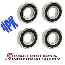 (4PCS) 1641 2RS SEALED BALL BEARING 1 ID X 2 OD X 9/16 WIDE  picture