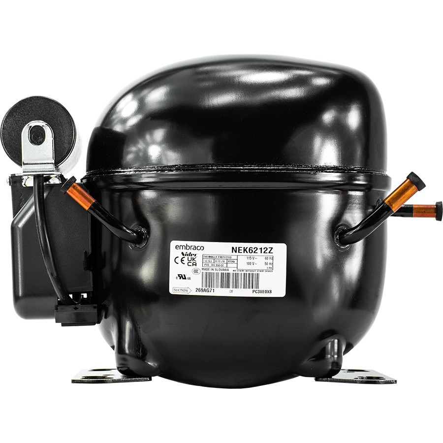 Embraco NEK6212Z1 Refrigeration Compressor R134a 5178 BTU 115V Genuine New