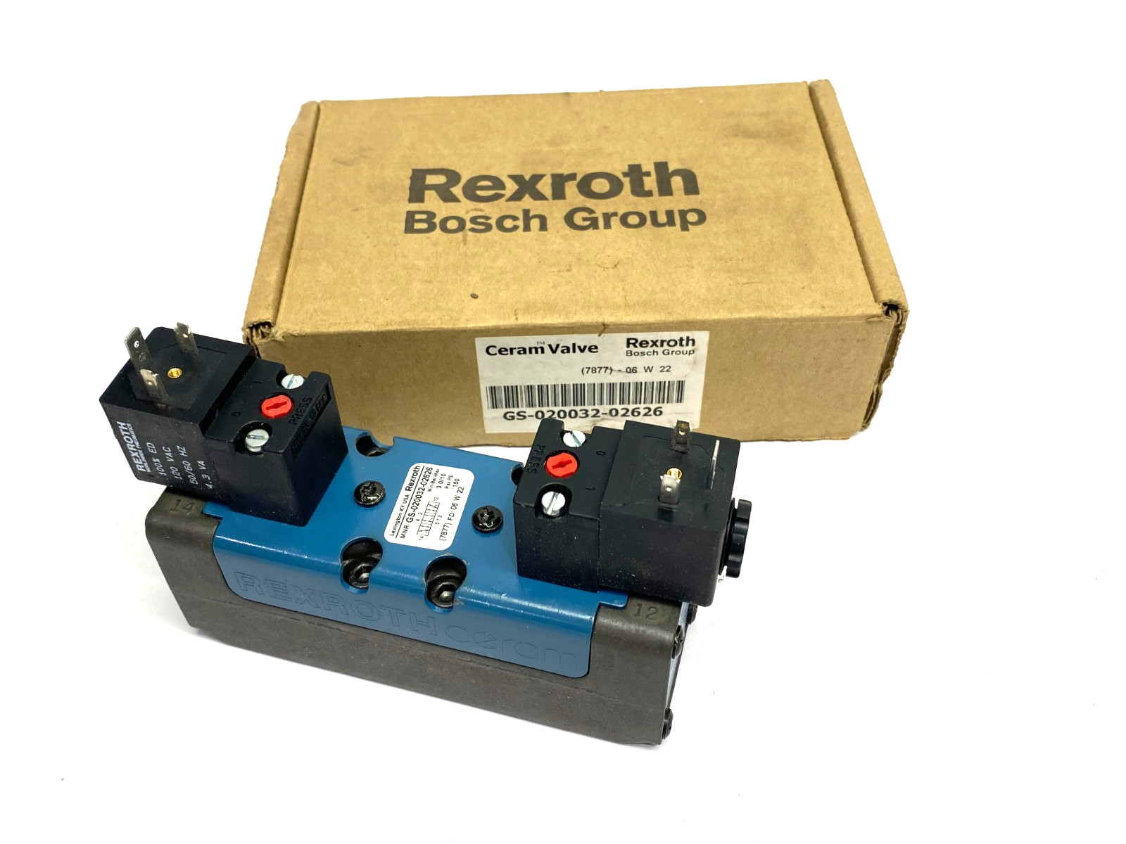 Emerson Rexroth R432006058 AVENTICS™ 5/3-Directional Valve, Series CERAM™