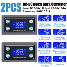 2PCS DC-DC Buck Boost Converter Adjustable Power Supply Volt Step Up/Down Module picture