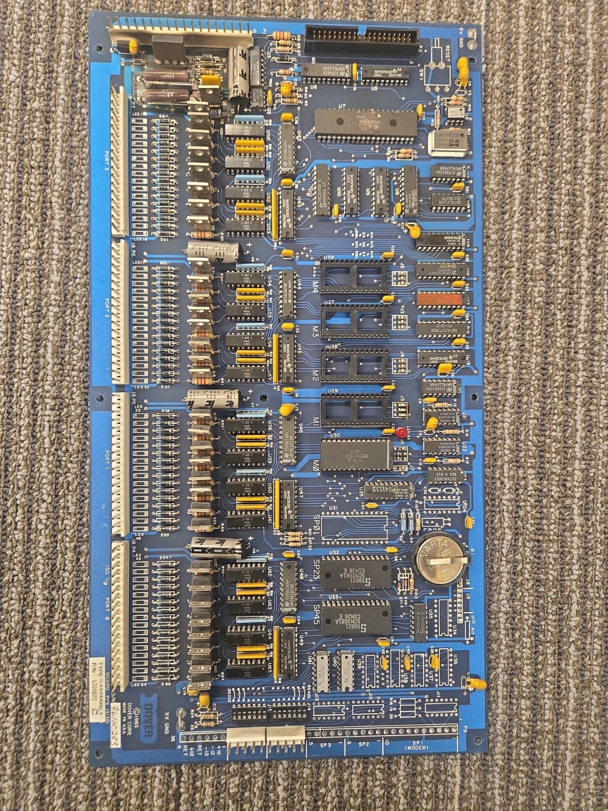 Dover Elevator DMC COP CLC BOARD ASS\'Y # 6300BP2 PCB# 