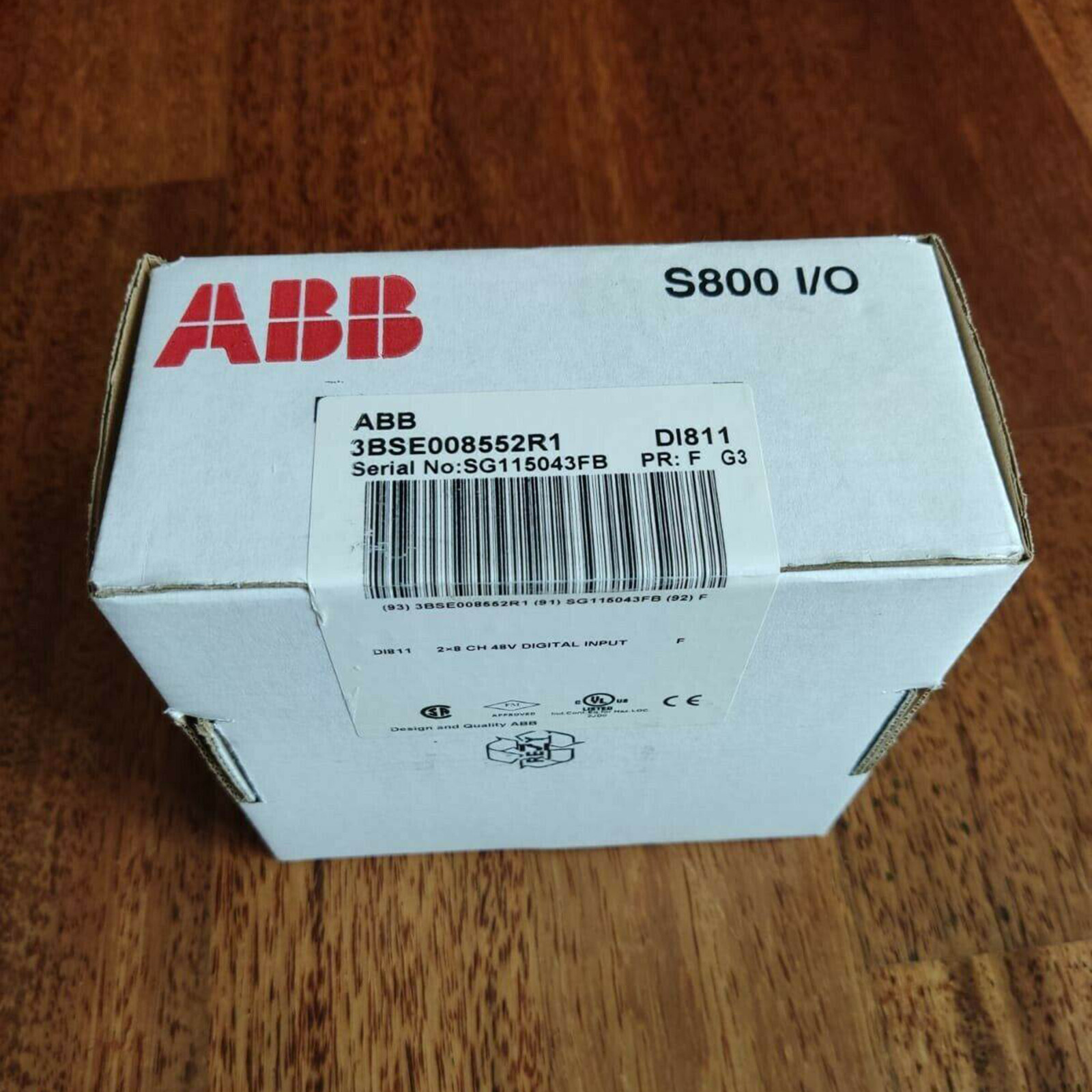 1PC Brand new ABB DI811 3BSE008552R1 Programmable Logic Controller Modules 1PC Brand new ABB DI811 3BSE008552R1 Programmable Logic Controller Modules