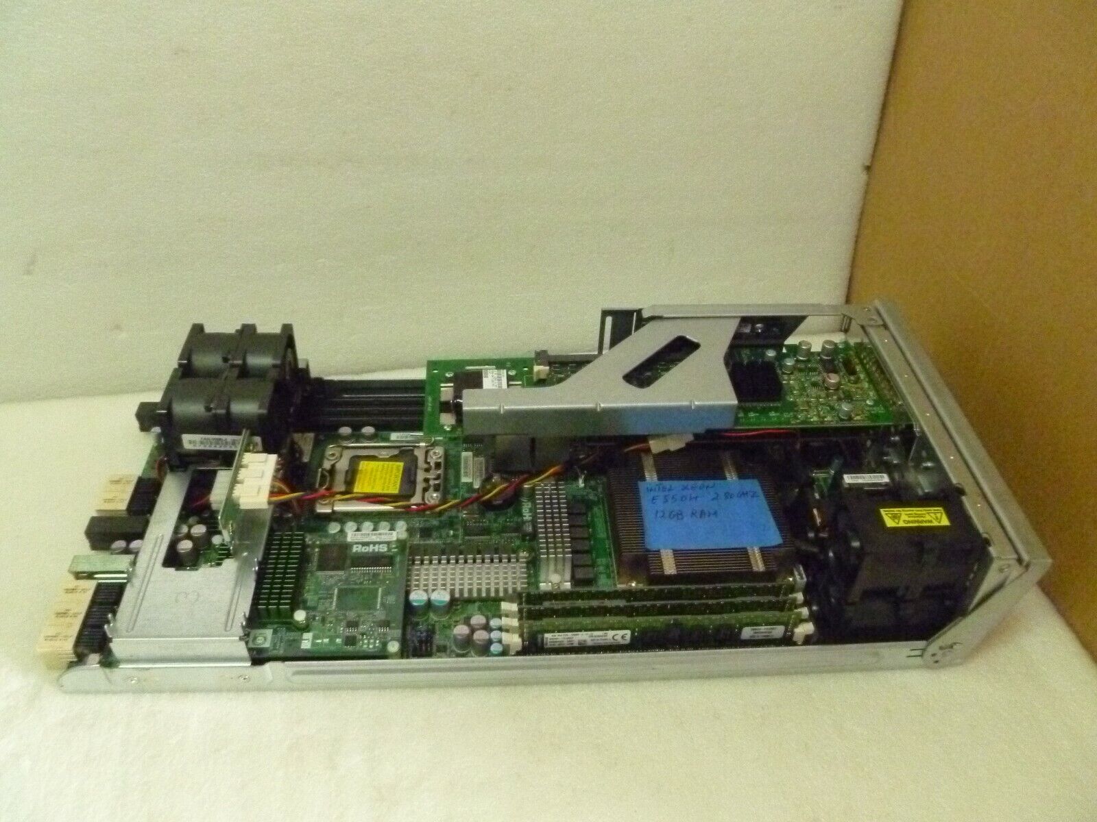 Supermicro X8DTS-F Server Motherboard, Intel Xeon E5504 2.00GHz, 12GB MEMORY