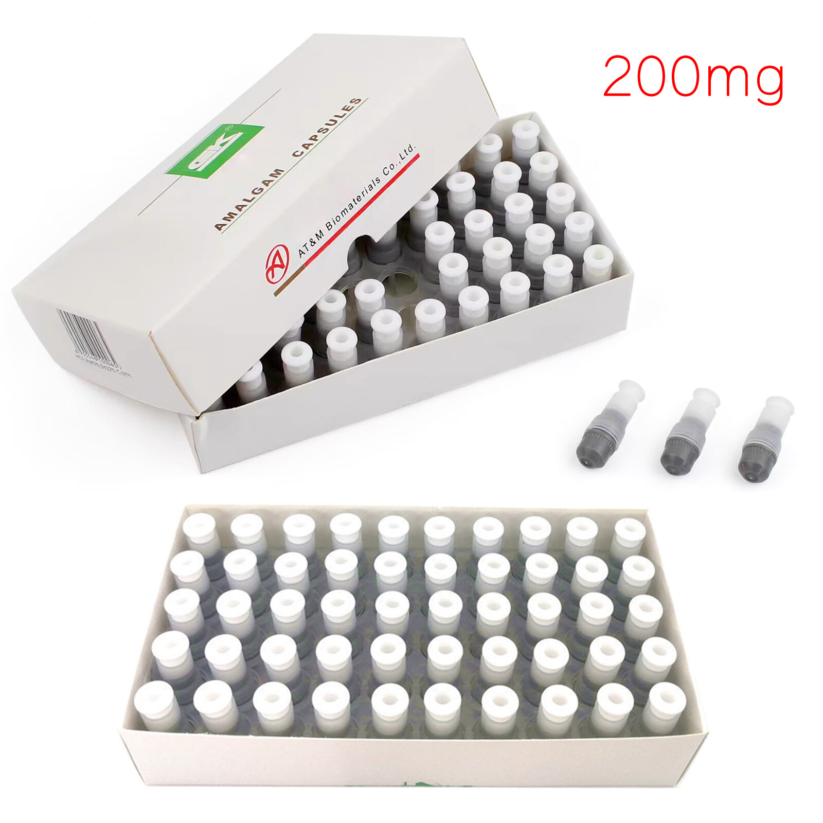 Dental Alloy Amalgam, 1 / 2 / 3 Spill Regular Set, 500 or 50 Capsules, Zinc Free Dental Alloy Amalgam, 1 / 2 / 3 Spill Regular Set, 500 or 50 Capsules, Zinc Free