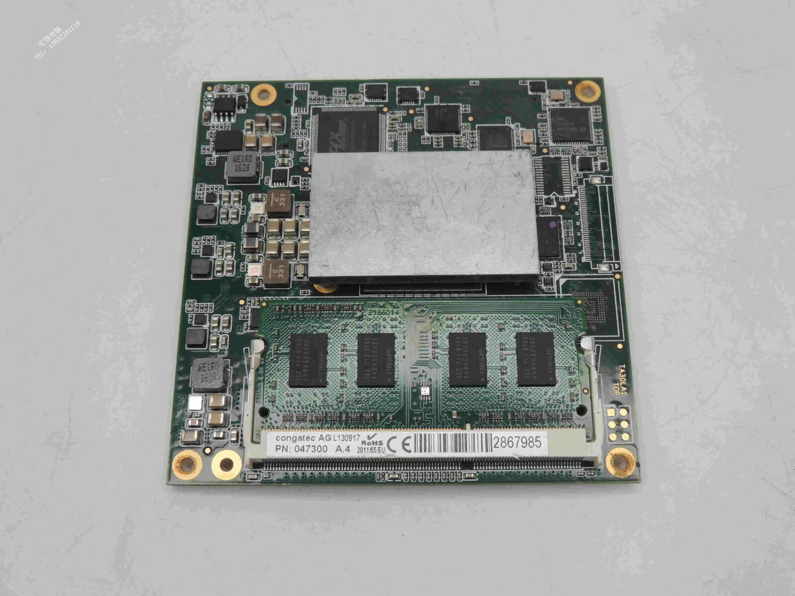 congatec AG L130917 PN:047300 Conga-E3845 ETX motherboard