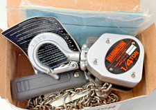 NEW Harrington LX003 Manual Hand Chain Hoist LX-Series 1/4 Ton x 3' Lift LX003-3 picture
