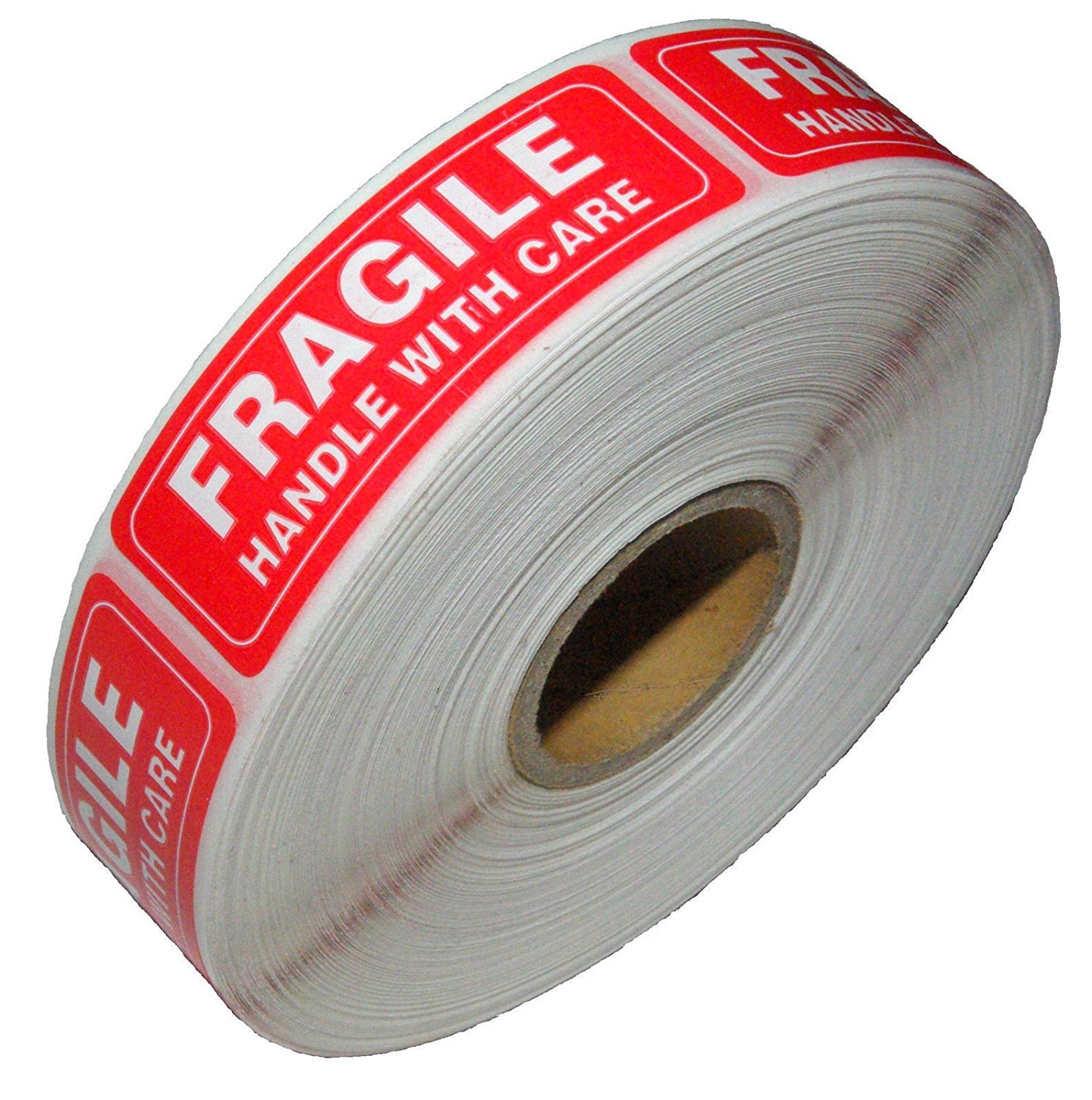 1 Roll 1000 1 x 3 FRAGILE HANDLE WITH CARE Stickers, Easy Peel and Apply 1 Roll 1000 1 x 3 FRAGILE HANDLE WITH CARE Stickers, Easy Peel and Apply