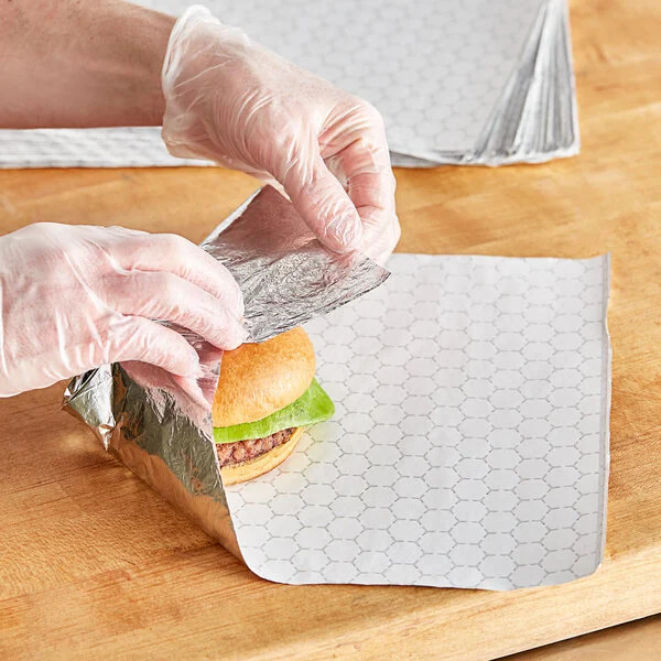 2000 Case Insulated Foil Sandwich Wrap Sheets 10.75 x 14 Food Wrap 2000 Case Insulated Foil Sandwich Wrap Sheets 10.75 x 14 Food Wrap