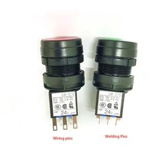 New For IDEC LW-C10 24V Push Button Switch Red Blue picture
