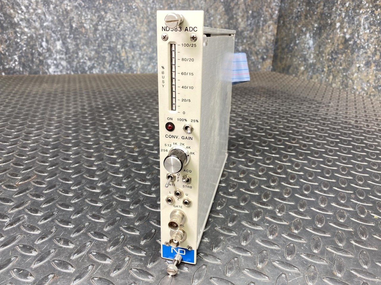 Canberra ND583 ADC Analog-to-Digital Converter NIM Module