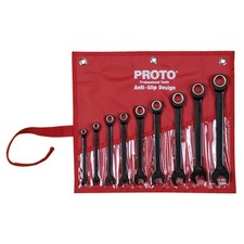 Proto JSCR-9S 9 Piece Ratcheting Spline Wrench Set picture