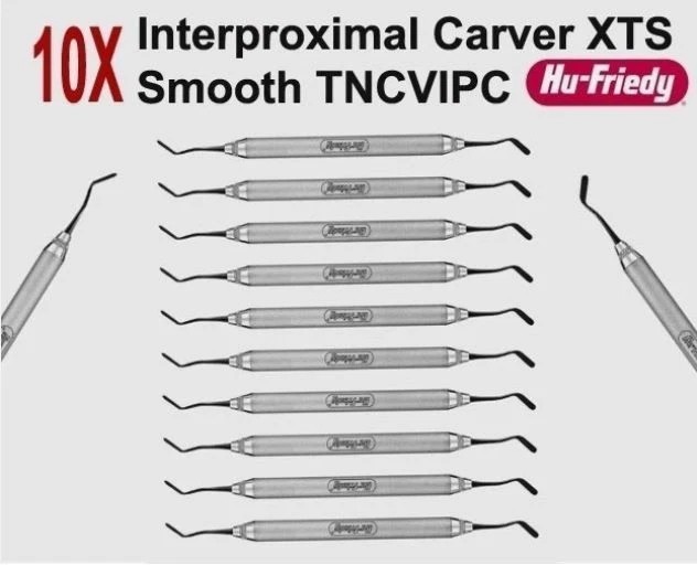 10X HU FRIEDY Dental Interproximal Carver XTS Smooth TNCVIPC 10X HU FRIEDY Dental Interproximal Carver XTS Smooth TNCVIPC