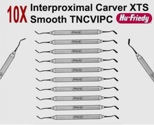 10X HU FRIEDY Dental Interproximal Carver XTS Smooth TNCVIPC picture