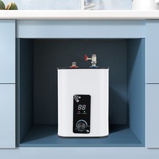 8L Electric Mini Tank Water Heater Rectangle Instant Hot Water Heater 1500W picture