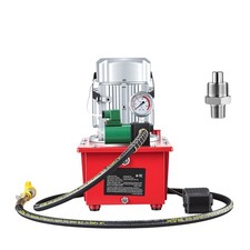 Uimoso Electric Hydraulic Pump 750W 10000 PSI Single Acting with Pedal Control picture