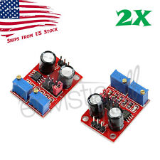 2Pcs NE555 Duty Cycle Pulse Frequency Adjustable Square Wave Generator Module 2X picture