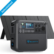 BLUETTI AC200MAX 2200W/2048Wh Power Station+350W Solar Panel for Outdoor Camping picture