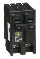 Square D HOM2125 125 A Miniature Circuit Breaker. ***Lot of 4.**** picture