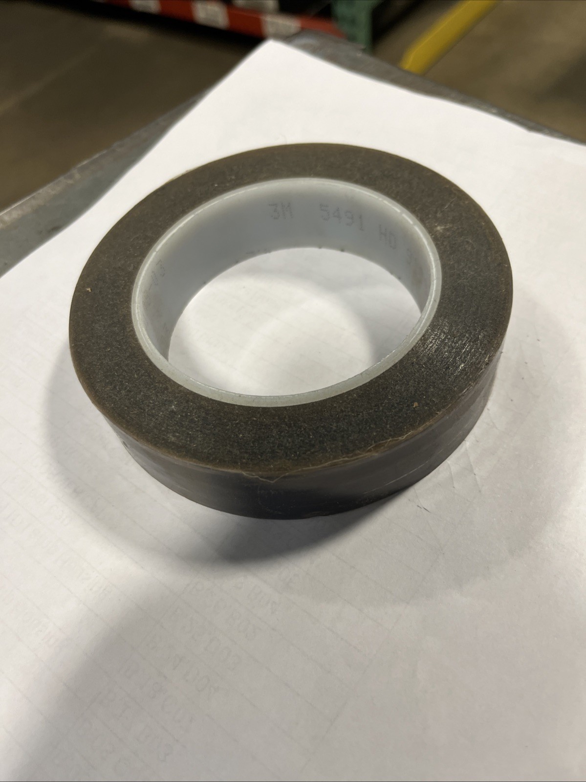 3M PTFE Extruded Film Tape 5491 1 inch X 36 yards MMM5491 3M PTFE Extruded Film Tape 5491 1 inch X 36 yards MMM5491