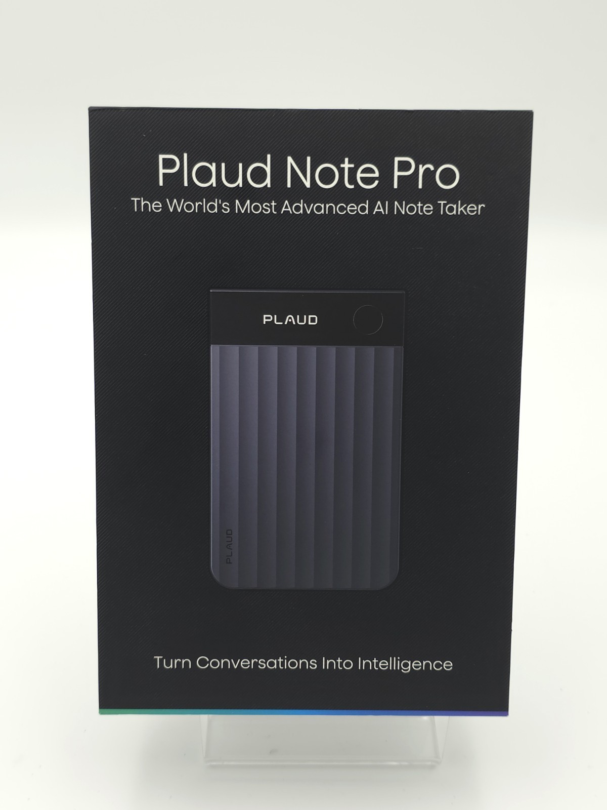Plaud Note Pro AI Voice Recorder Note Taker PN0300 64GB Black - Open Box