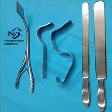 Gonzalez Detacher Set Duckbill Gluteal Dissector  Plastic Surgical Kit Steel Set picture