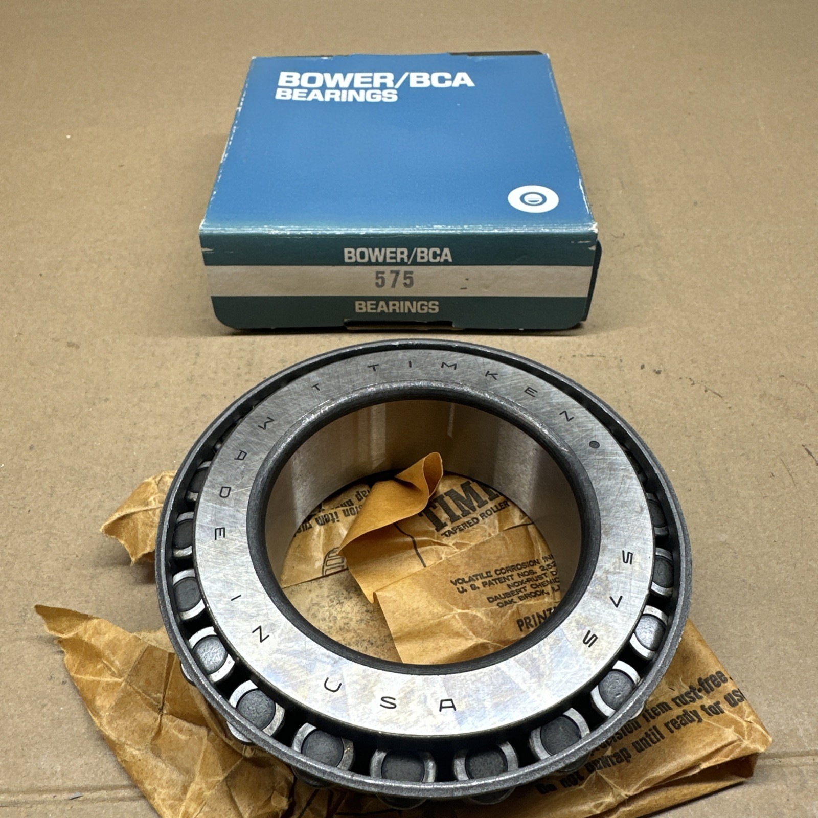 NEW IN BOX TIMKEN TAPERED ROLLER BEARING 575
