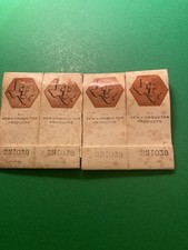 4 Pcs VINTAGE TEXAS INSTRUMENT TI  2N1038 GOLD LEAD Ge PNP TRANSISTOR NOS picture