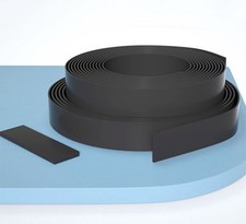 1M/5M Black Silicone Rubber Silicone Strip Sealing Strip Solid Flat Strip 1-30mm picture