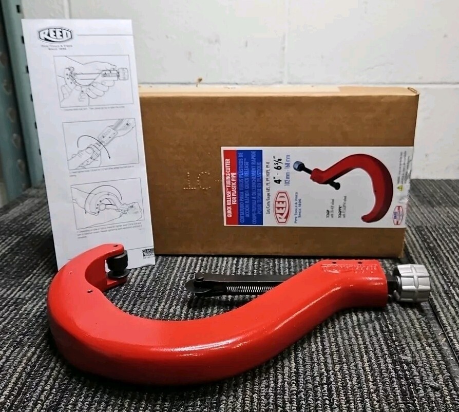 Reed TC6QP Quick Release Tubing Cutter for Plastic Pipe Reed TC6QP Quick Release Tubing Cutter for Plastic Pipe