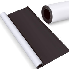 Blank White Surface Magnet Sheets,24 Inch X 10 Feet, 30 Mil picture
