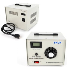 1000W 0-300V Variac Auto Transformer AC Variable Voltage Regulator Metered USA picture
