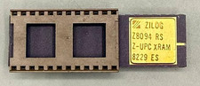 Zilog Z8094RS Z8 MCU Piggyback Engineering Sample ES Gold Lid Ceramic 40-Pin IC picture
