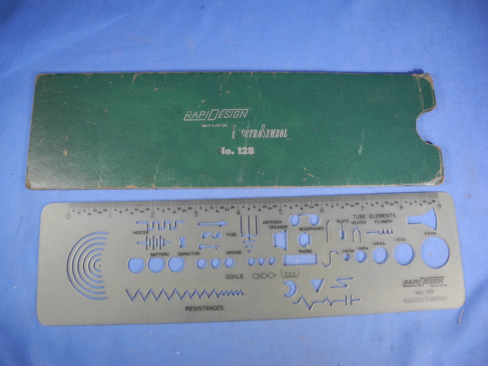 Rare Vintage Sperry Microline Waveguide Template Drafting (Free Shipping) Rare Vintage Sperry Microline Waveguide Template Drafting (Free Shipping)