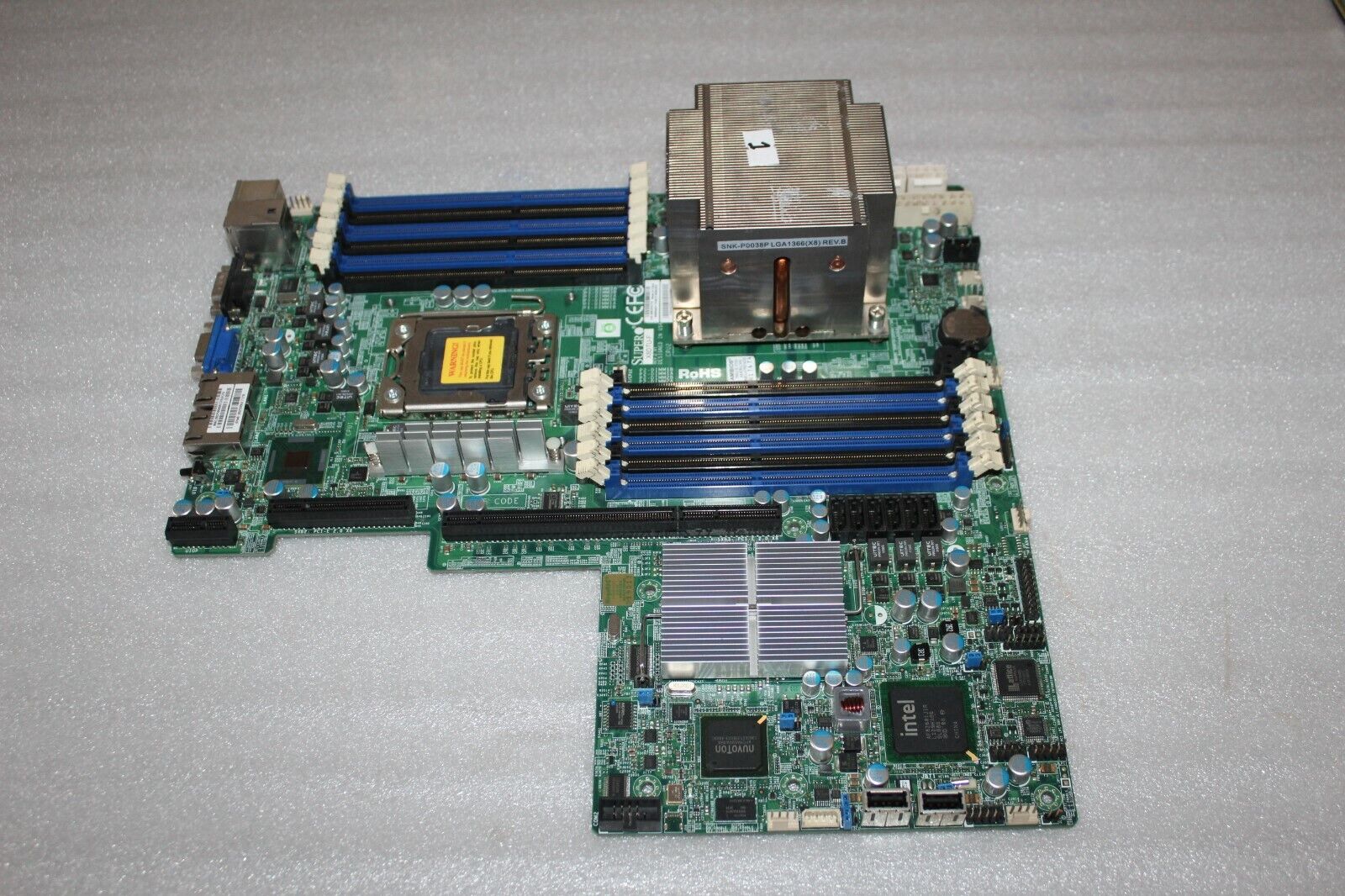 SuperMicro X8DTU-F X8DTUF System Board w/ Intel Xeon 2.40GHz CPU 