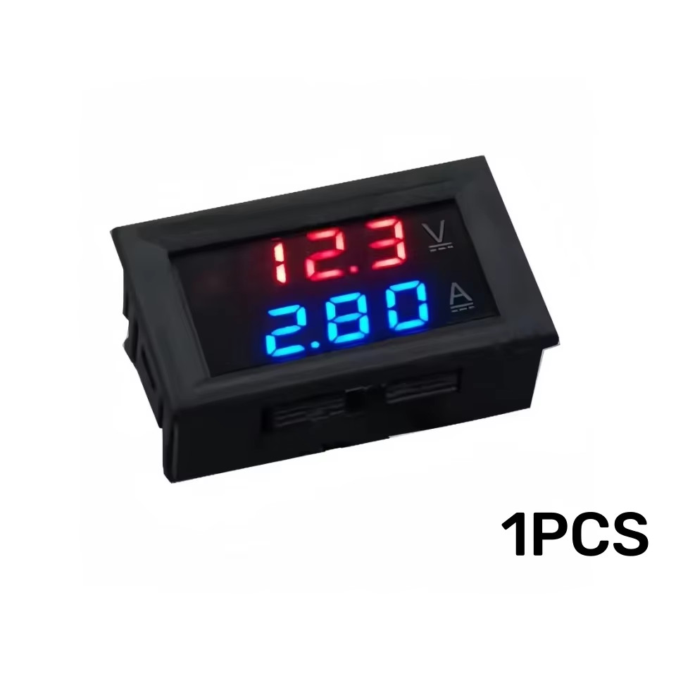 Digital Voltmeter Ammeter DC 100V 10A Amp Voltage Current Meter Tester 0.28 Inch Digital Voltmeter Ammeter DC 100V 10A Amp Voltage Current Meter Tester 0.28 Inch