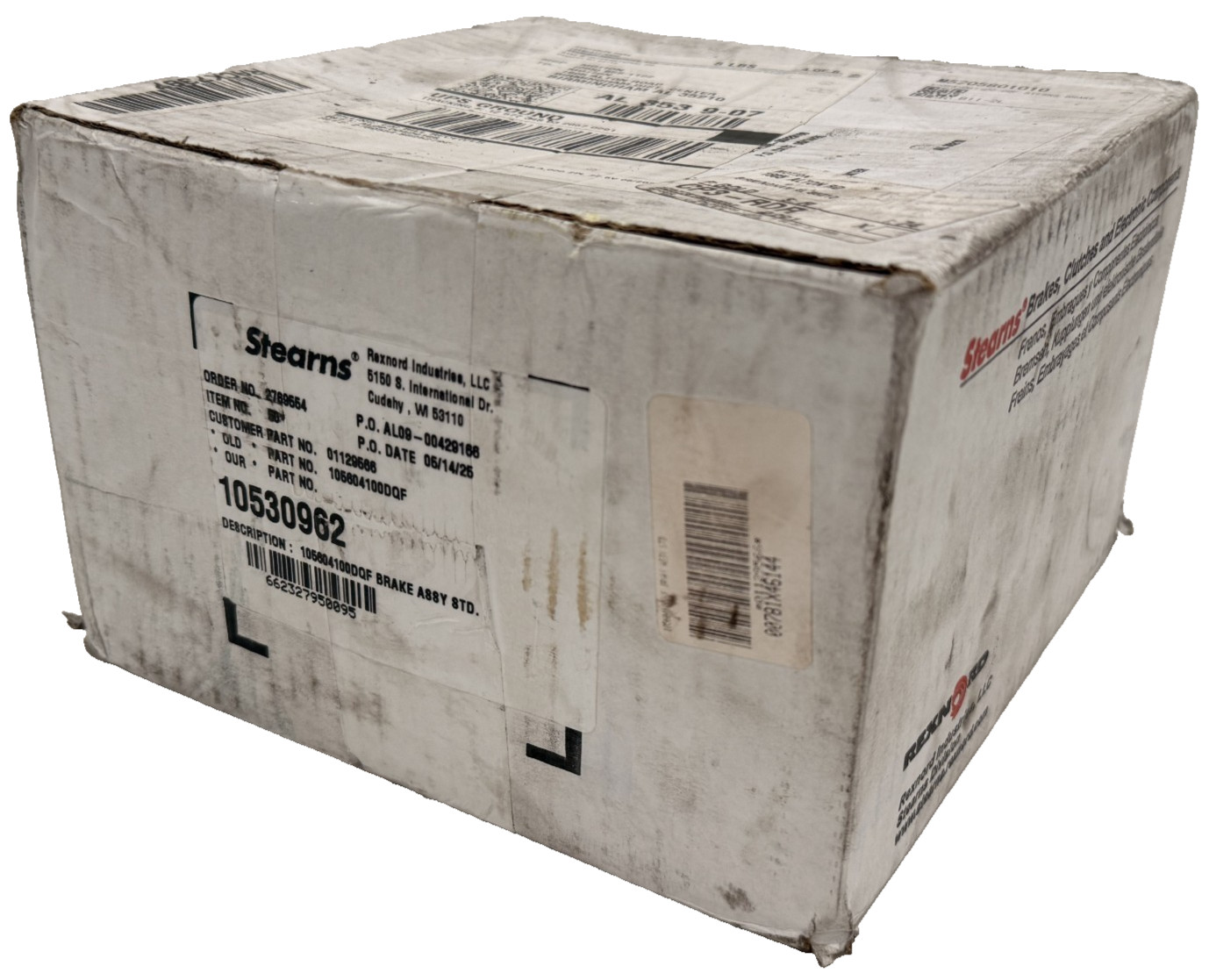 NEW REXNORD STEARNS 105604100DQF BRAKE ASSY STD.