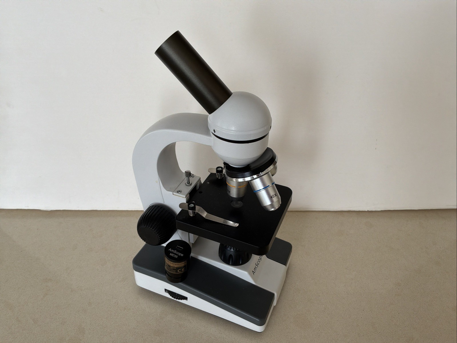 AmScope 40x’s. AmScope 40x’s.