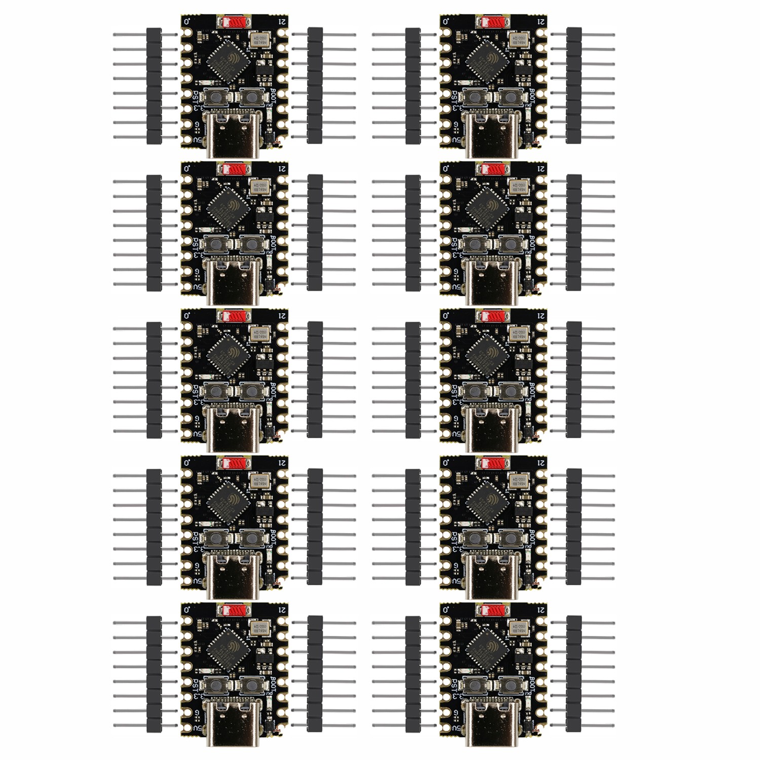 Lots ESP32-C3 Super Mini WiFi Bluetooth Development Board RISC-V UART I2C SPI Lots ESP32-C3 Super Mini WiFi Bluetooth Development Board RISC-V UART I2C SPI