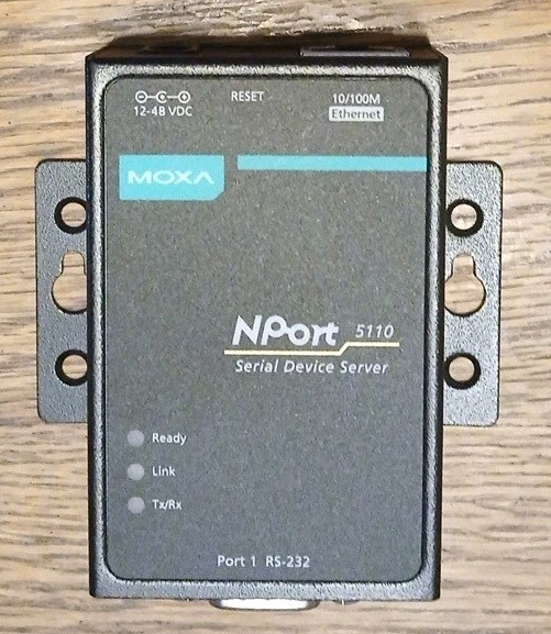 MOXA NPort 5110-1 Port Serial Device Server•10/100 Ethernet RS-232•READ DETAILS MOXA NPort 5110-1 Port Serial Device Server•10/100 Ethernet RS-232•READ DETAILS