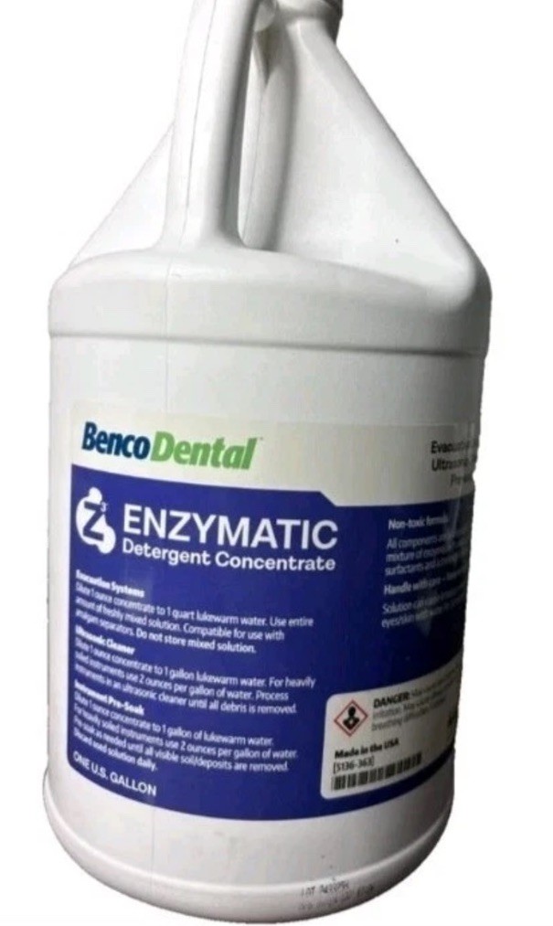*Benco Dental Enzymatic Detergent Concentrate (5136-363)-  1 GALLON