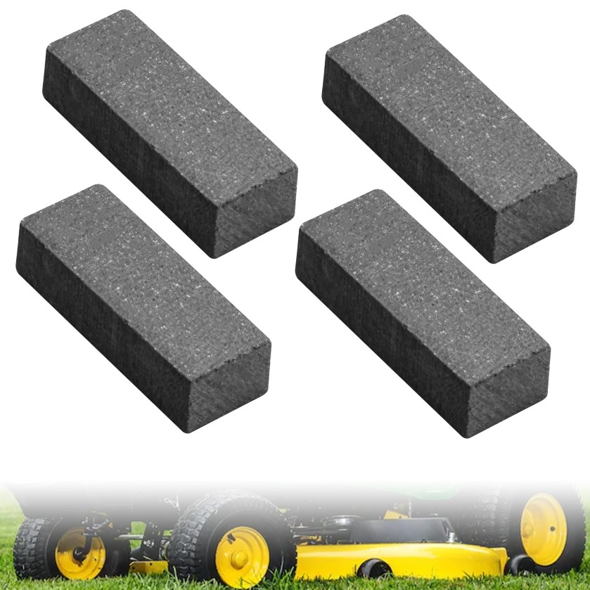 4 Pack MIU10948 Replacement Brake Pads for Joh-n Deere 102 D100 LA100 LA105 46 4