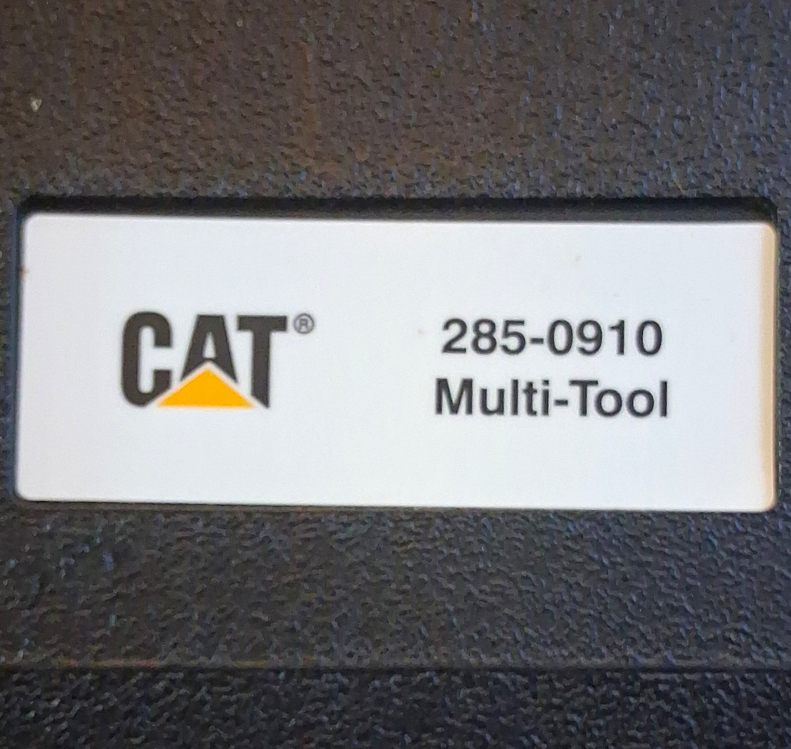 Caterpillar CAT 285-0910 Multi-Tool Group Diagnostic Kit w/ Manual & Case