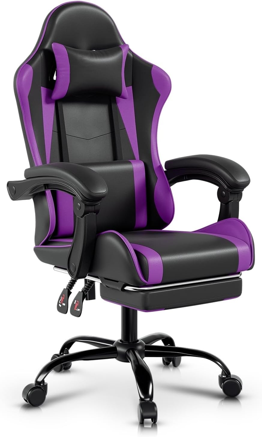 Ergonomic Gaming Chair High-Back Office Chair w/Lumbar Support Ergonomic Gaming Chair High-Back Office Chair w/Lumbar Support