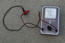 Vtg Advance Trades School ATS  ELCTROMETER OHMS RESISTANCE METER testing tool picture