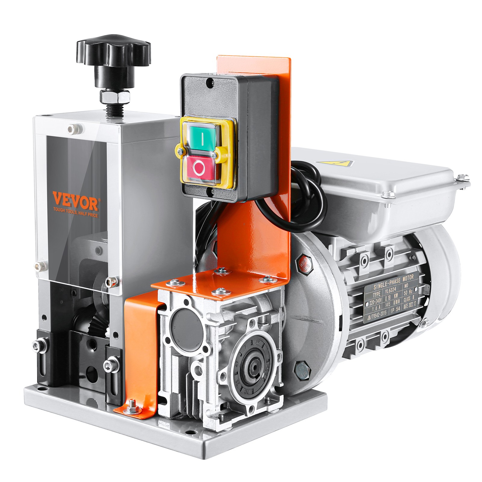VEVOR Electric Wire Stripping Machine Copper Cable Stripper 0.06''-1.18'' Visual VEVOR Electric Wire Stripping Machine Copper Cable Stripper 0.06''-1.18'' Visual
