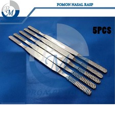 Rhinoplasty Fomon Double Ended Nasal Rasp Medium 5 PCs Set Surgical Instruments picture