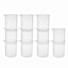 11pcs Measuring Cup Lab PP Graduated Beaker 150ml picture