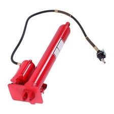 8 Ton Hydraulic Air Long Ram Jack for Engine Hoist with Single Piston Pump Red picture