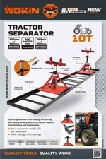 Lindstrom Equipment tractor splitting stands 10 Ton/20,000 lb picture