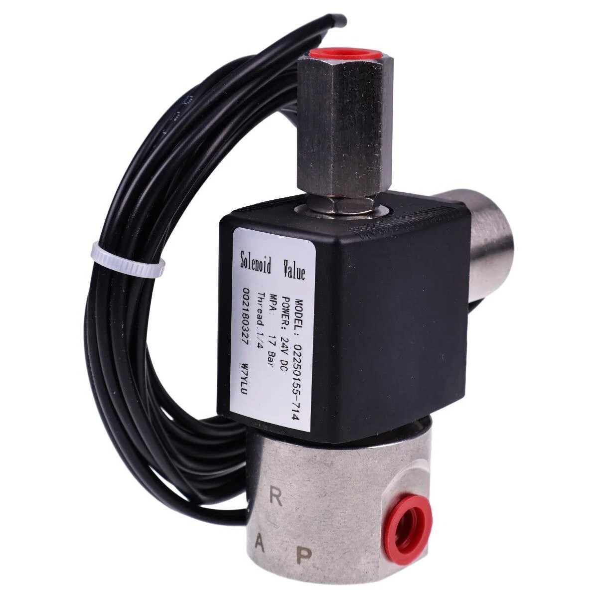 1 PCS Solenoid Valve 02250155-714 02250155714 for Sullair Air Compressor 1 PCS Solenoid Valve 02250155-714 02250155714 for Sullair Air Compressor